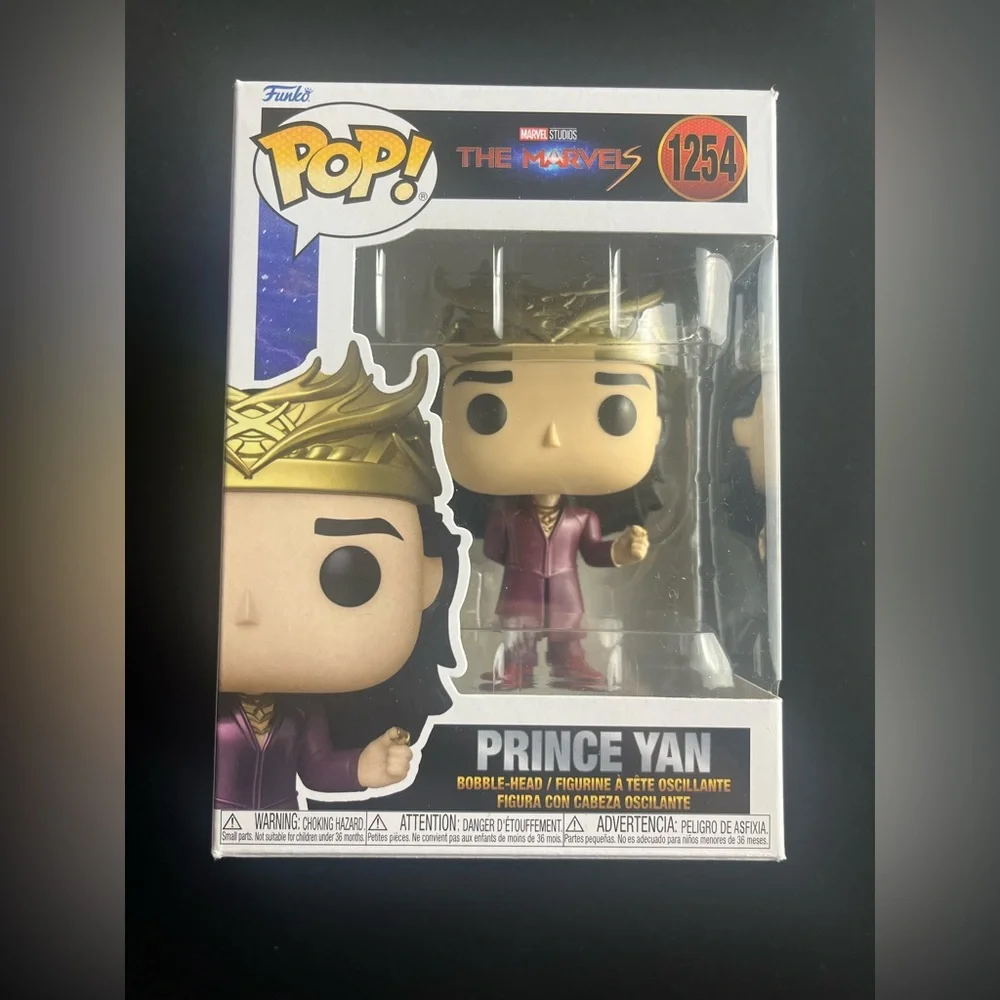 Funko POP! Marvel Studios - The Marvels PRINCE YAN #1254 figure